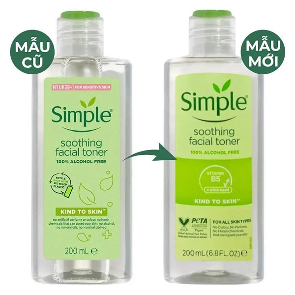 Nước Hoa Hồng Simple Kind to Skin Soothing Facial Toner 200mlNước Hoa Hồng Simple Kind to Skin Soothing Facial Toner 200ml – JOLI COSMETIC