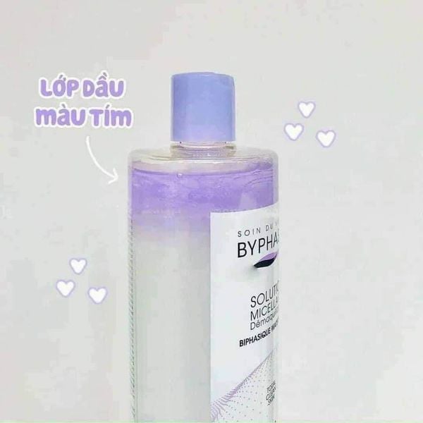 Nước tẩy trang Byphasse Solution Micellaire Màu Tím Có Dầu 500ml –  Authentic Store