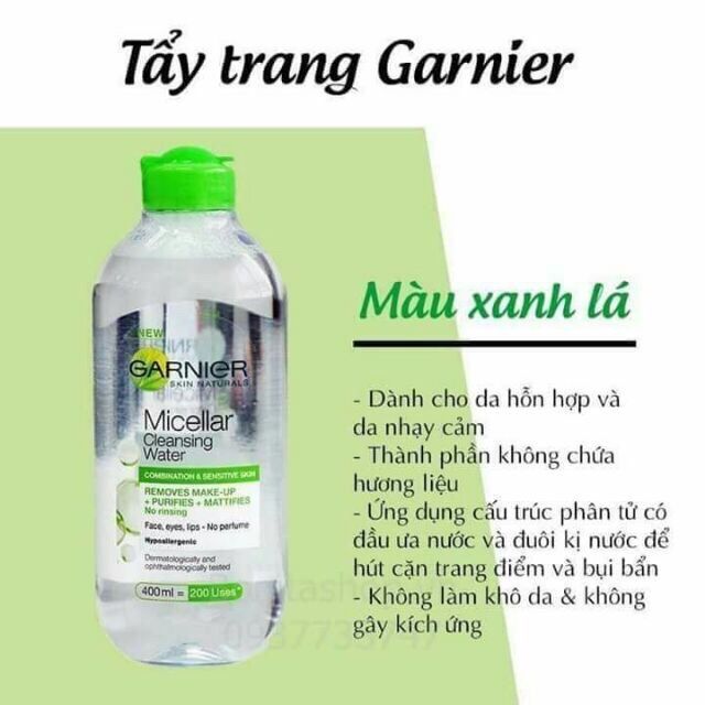 Review các dòng nước tẩy trang nhà Garnier có tốt không?