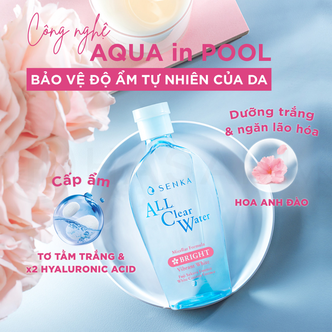 Senka All Clear Water Bright 230ml