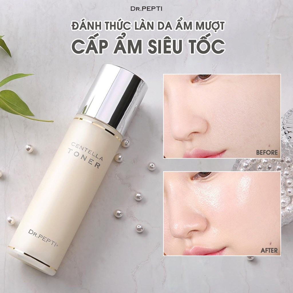 Nước Hoa Hồng Dr.Pepti Dưỡng Da Căng Bóng 180ml | Hasaki.vn