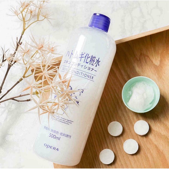 CHÍNH HÃNG] Toner Hatomugi hạt ý dĩ Nhật Bản 500ml dưỡng ẩm - chống lão hoá | Shopee Việt Nam