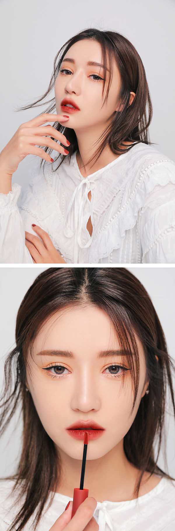 Son 3CE Velvet Lip Tint Taupe – Màu Đỏ Nâu 